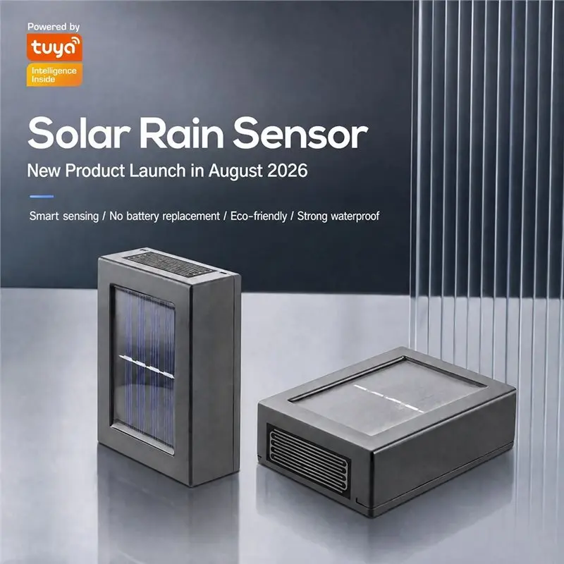 ABMR-Solar Rain Sensor Intelligent Linkage Detection Leakage Overflow Alarm Requires Gateway