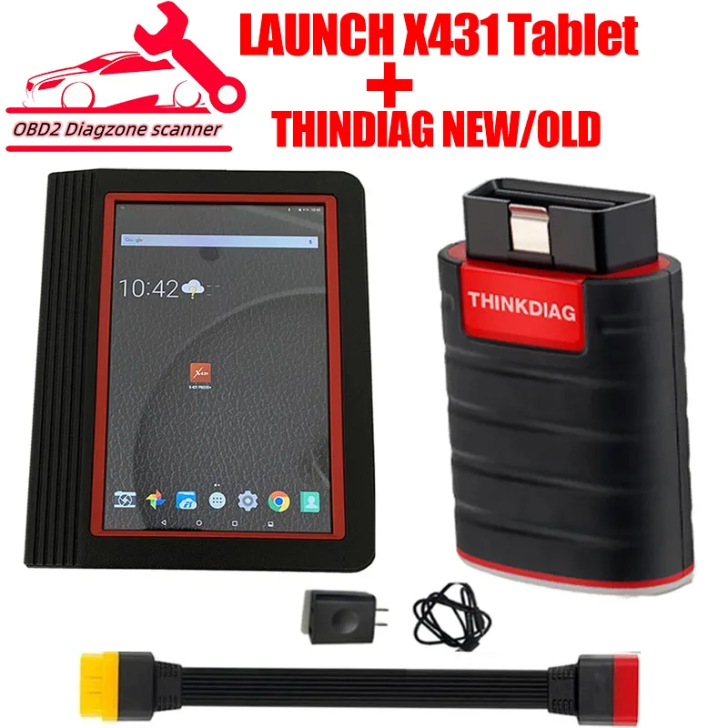 

LAUNCH X431 Tablet THINKDIAG Bluetooth Connerctor OBD2 Scanner FOR D-IAGZONE PK THINKCAR PRO GOLO Pro 4.0 DBSCAR5