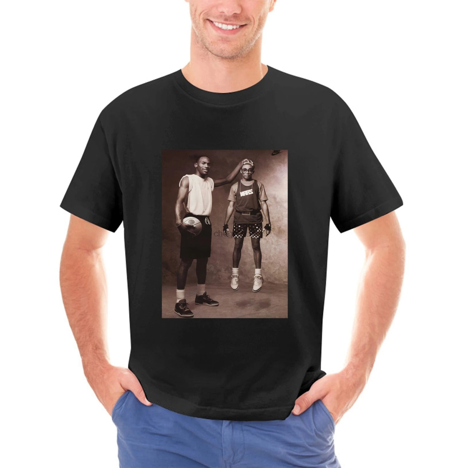 Camiseta MJ e Spike Lee