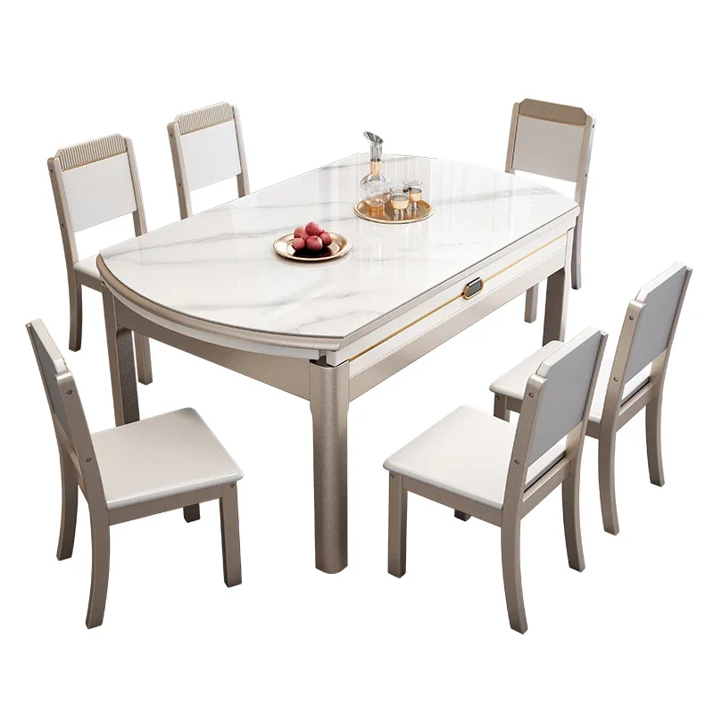 Event Modern Party Dining Table Food Stands Waterproof Space Saving Dining Table Center Salon Tavolo Da Pranzo Furniture