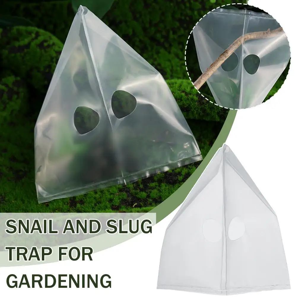 

Snail and Slug Trap for Gardening Breathable Waterproof Snail bags For Horticulture and Agricultural Production I5U9
