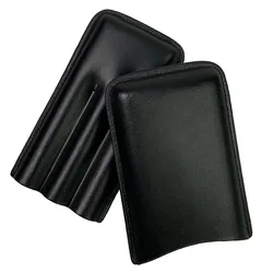 Portable Cedar 3pcs Cigar Humidor Box Travel Leather Cigar Case Storage Box Humidor Humidifier For Sigar man gift birthday
