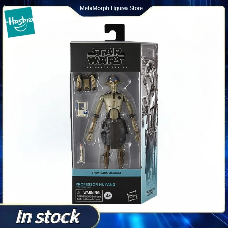 

Оригинальная коллекционная фигурка Hasbro Star Wars The Black Series Professor Huyang, модель аниме-персонажа, игрушка