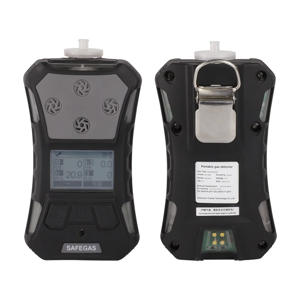 IP66 Alarm Meter Lager Flugzeug Kabine Gas Detektor 0-100% Vol O2 Sauerstoff Gas Analysator Detektor