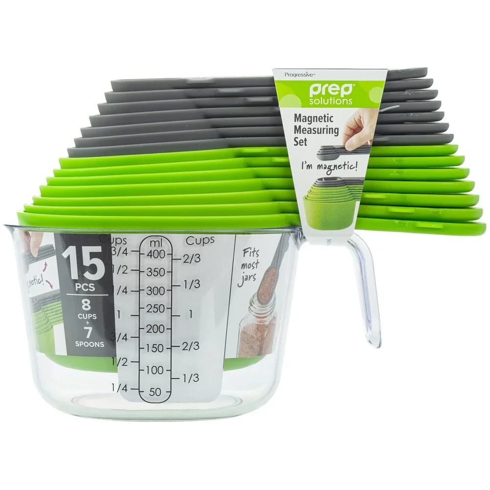 15-Piece Magnetic Measuring Cups & Spoons Set 3