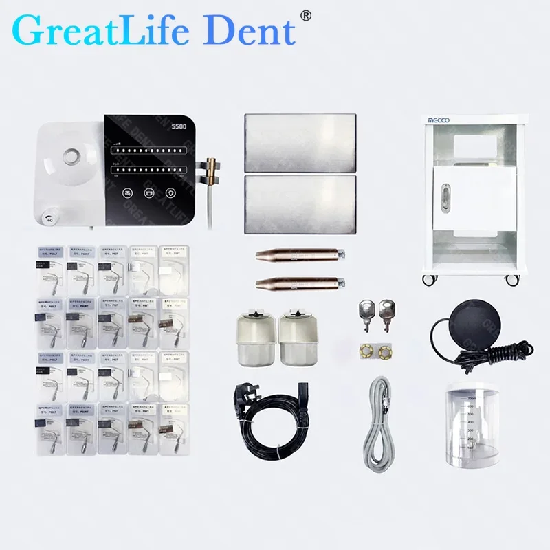 GreatLife Dent Dental S500 Ultrasonic Piezo Scaler Periodontal Treatment Instrument Cleansing Device Removal Water Supply System