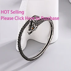 PANJBJ 925 Silve Wing Dragon Punk Ring für Frauen Mädchen Party Geschenk Retro Hiphop Mode Schmuck Dropshipping – Detail 6