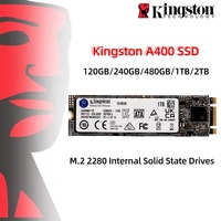 Kingston A400 SSD M.2 2280 120GB 240GB 480GB 1TB 2TB Internal Solid State Hard Drive High Performance for Laptop Desktop