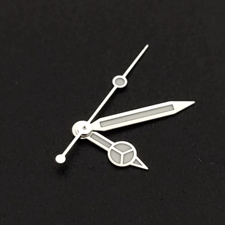 Compatible luminous hands for Submariner 16800, 16610, Sea-Dweller 16660, 16600. 3135, 3235 movements. Advanced luminous display