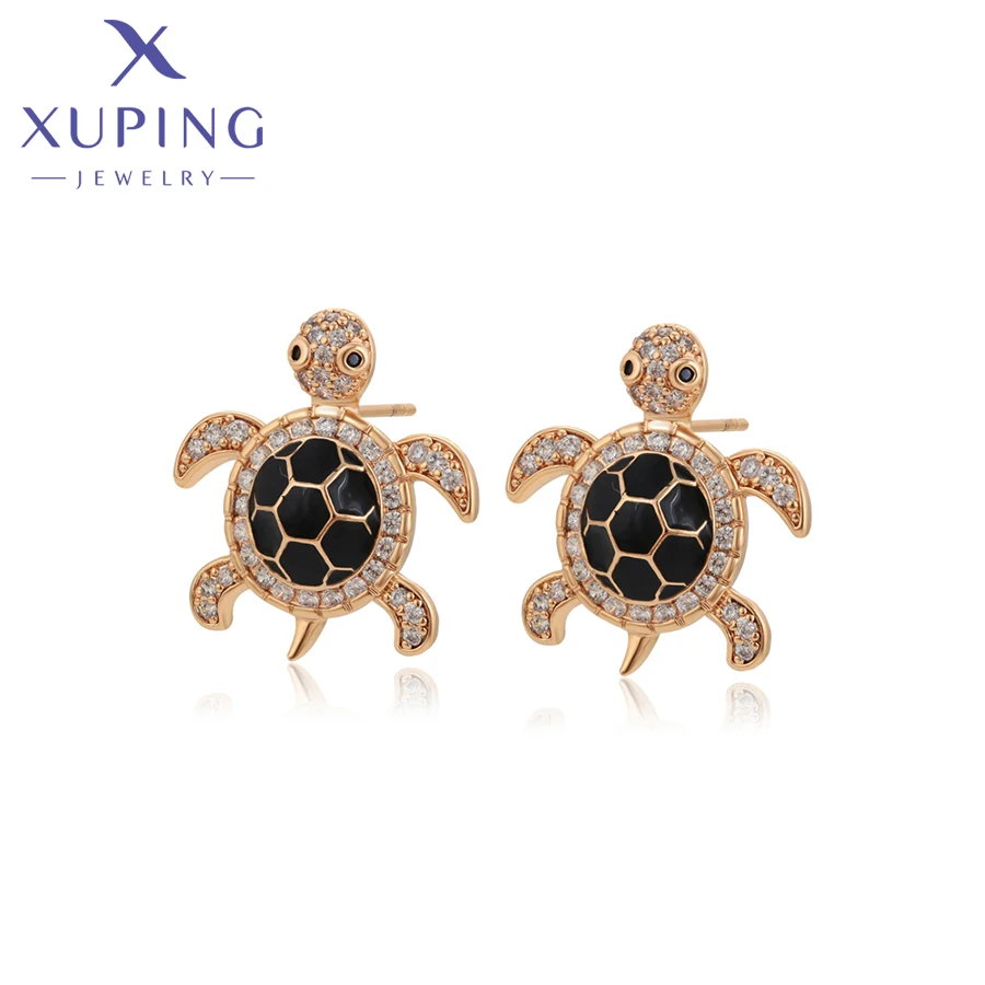 Xuping Jewelry Neu eingetroffene Tier-Ohrstecker mit goldfarbenem plattiertem Ohrring für Damen, Schmuck, Geschenk, X001215274 – Detail 9