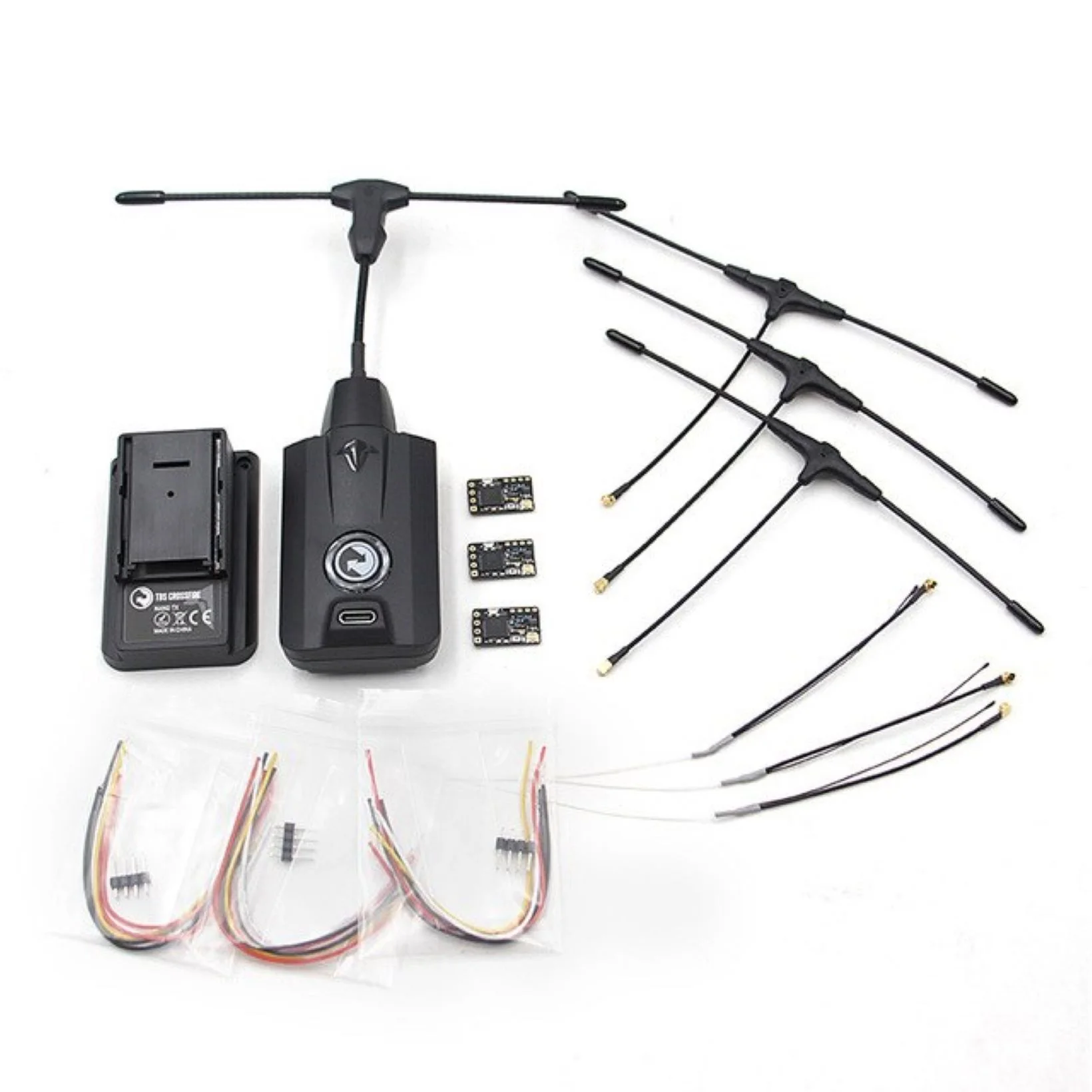 مجموعة كاتب TBS Crossfire Micro TX V2 مع وحدة Nano RX MicroTX II CRSF TX 915/868Mhz جهاز إرسال طويل المدى