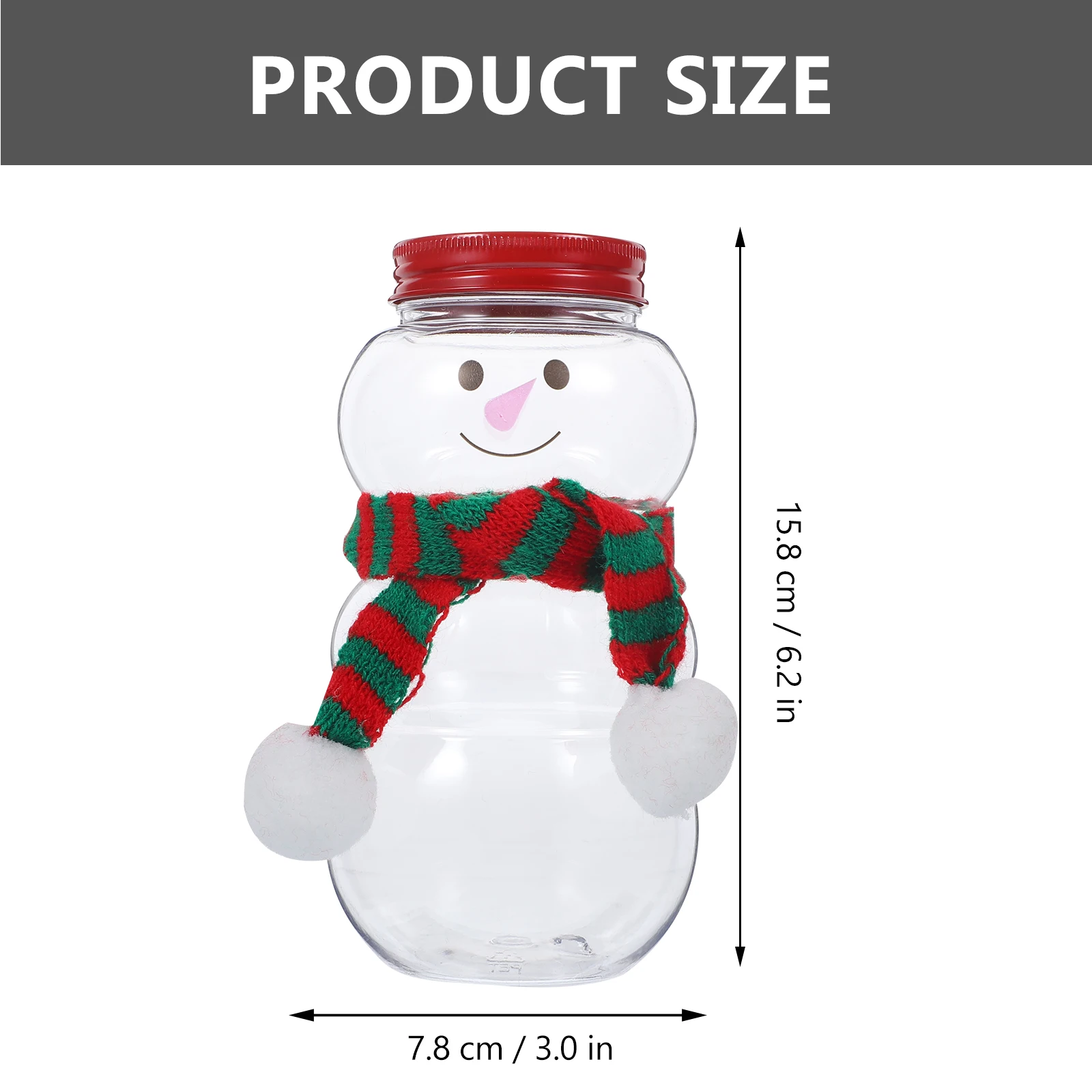 10 Sets Snowman Milk Tea Beverage Cup Christmas Snowman Beverage Bottles XMAS Plastic Juice Bottle Xmas Supplies With Scarves