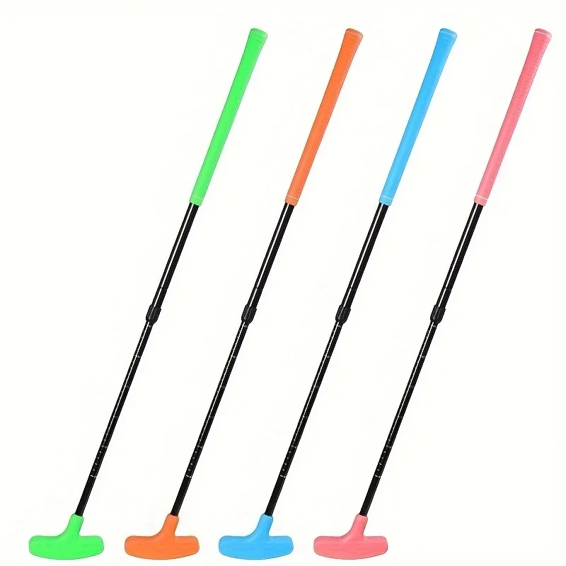 Adjustable, double-sided golf putter suitable for adults, usable by both left- and right-handed players, available in 4 colors
