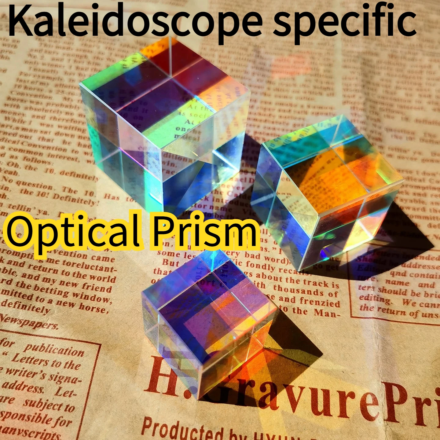 NEW Sunlight Catcher Kaleidoscope Prism Optical Crystal Desktop Ornament Student Gift Garden Suncatchers