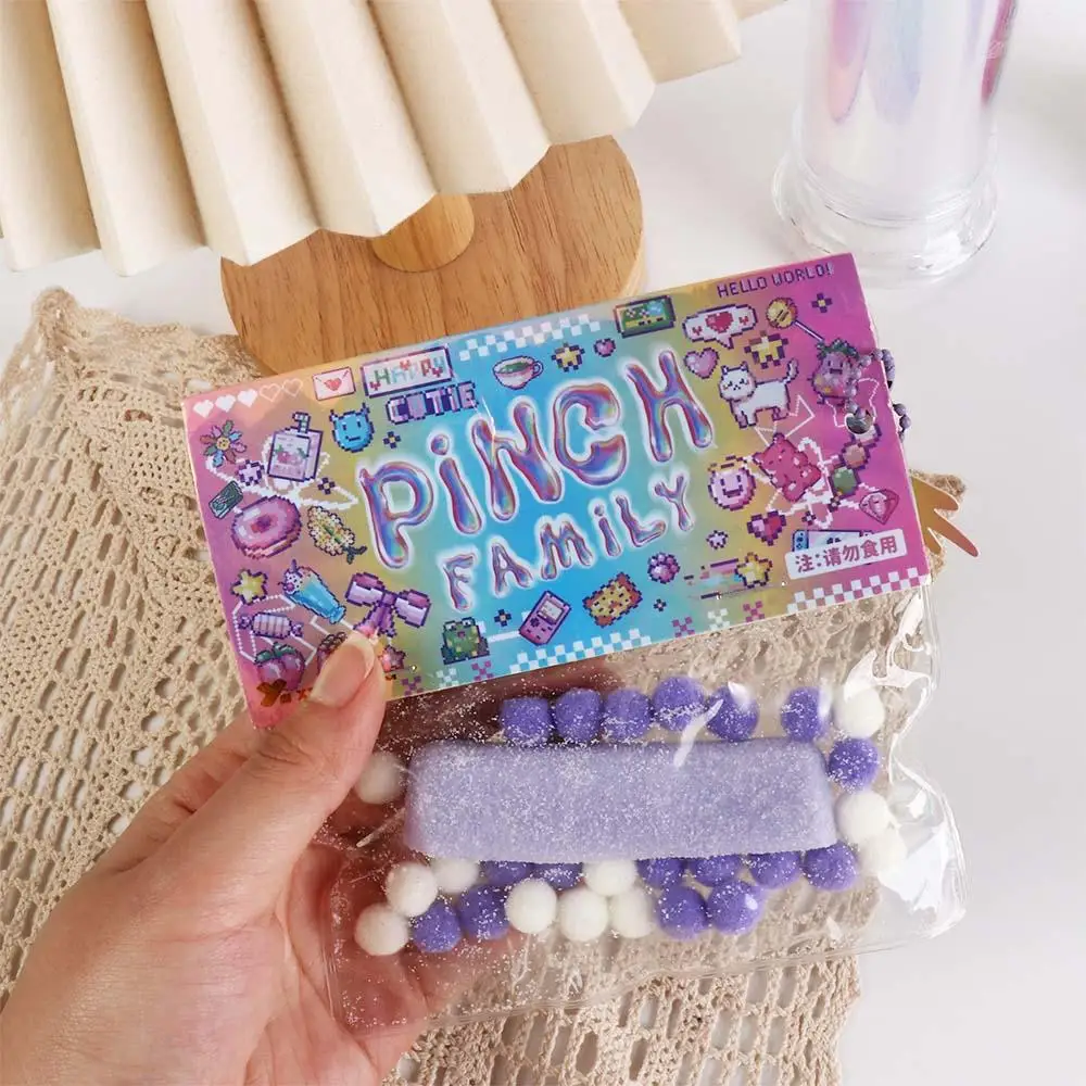 Elegante pata de gato pata de gato brinquedo de recuperação lenta mini comida espremer waffles brinquedo dos desenhos animados engraçado waffles lento rebote brinquedo crianças presente