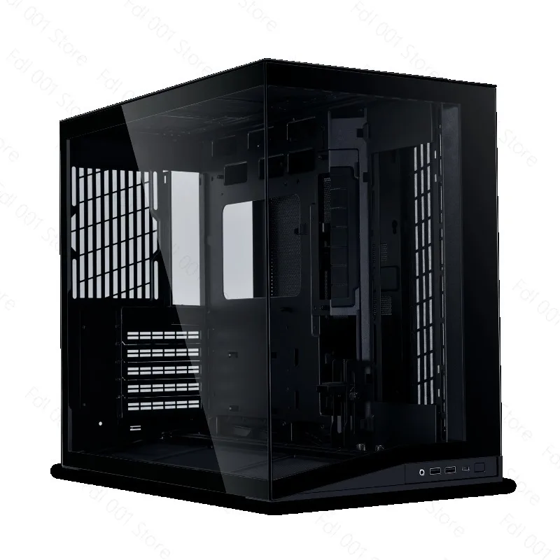 Computer Case O11D MINI v2 Flow ATX Power Supply Columnless Black White