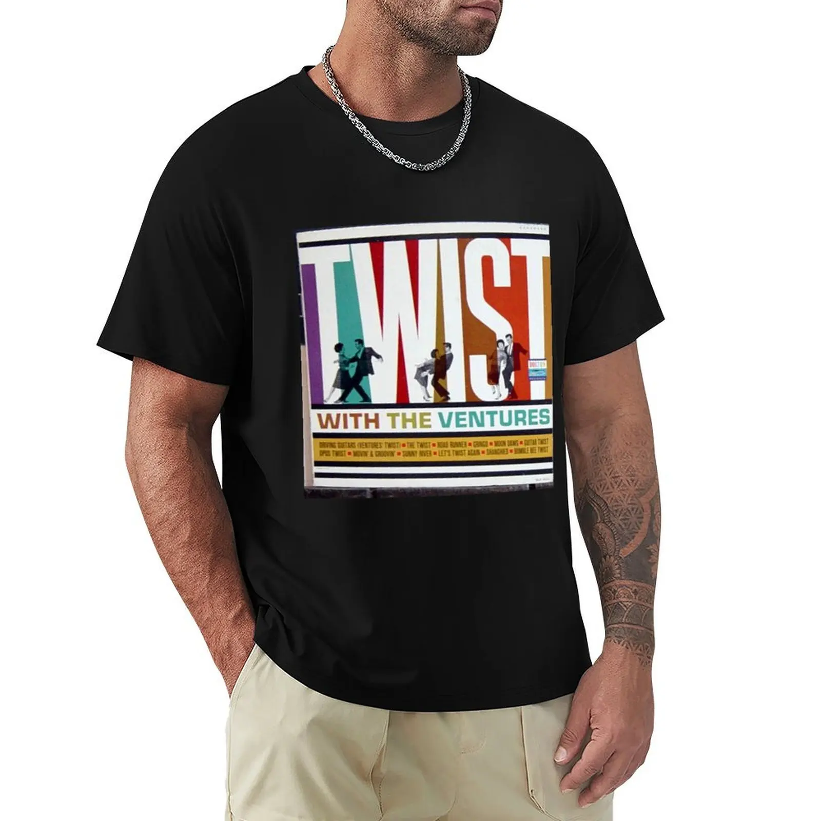 

Twist With The Ventures T-Shirt Aesthetic clothing Personalized t-shirt mens fashion