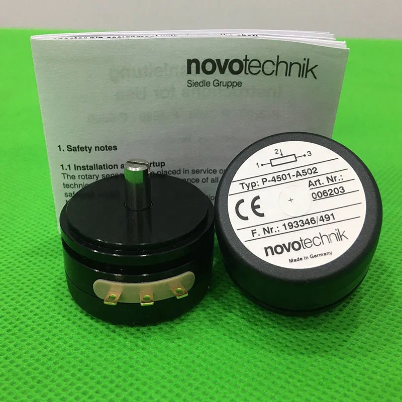 Novotechnik P-4501-A502 High precision angle sensor potentiometer P4501-A502  5Kohm made in Germany new and original in stock