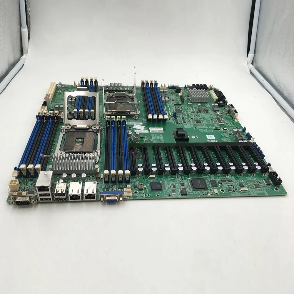 For Supermicro Server Motherboard LGA2011 X79 Support E5-2600 Series X9DRX+-F
