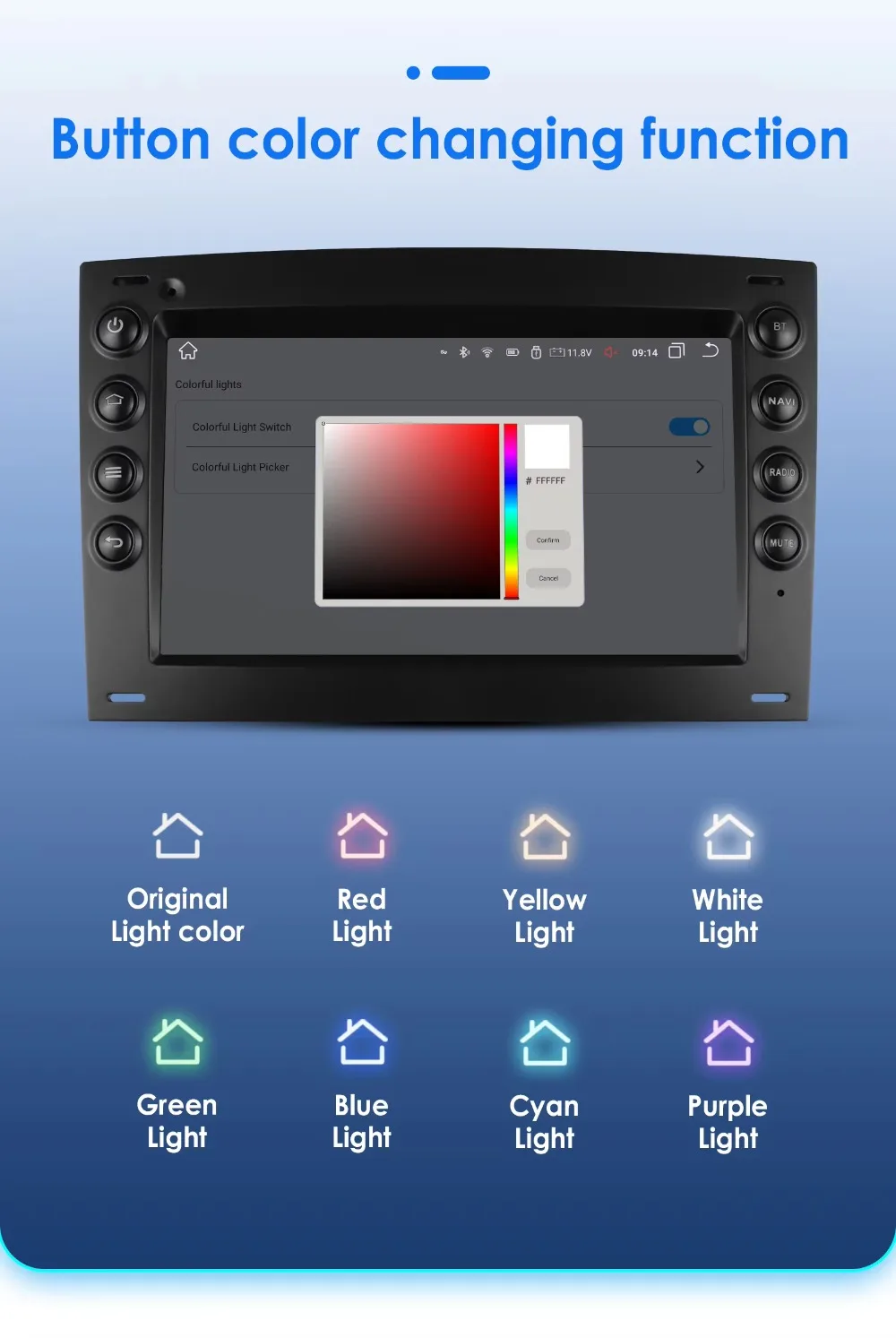 7 Inch Android Auto Multimedia Speler Voor Renault Megane 2 2002 - 2009 Autoradio Speler Stereo Carplay 2din Autoradio Head Unit