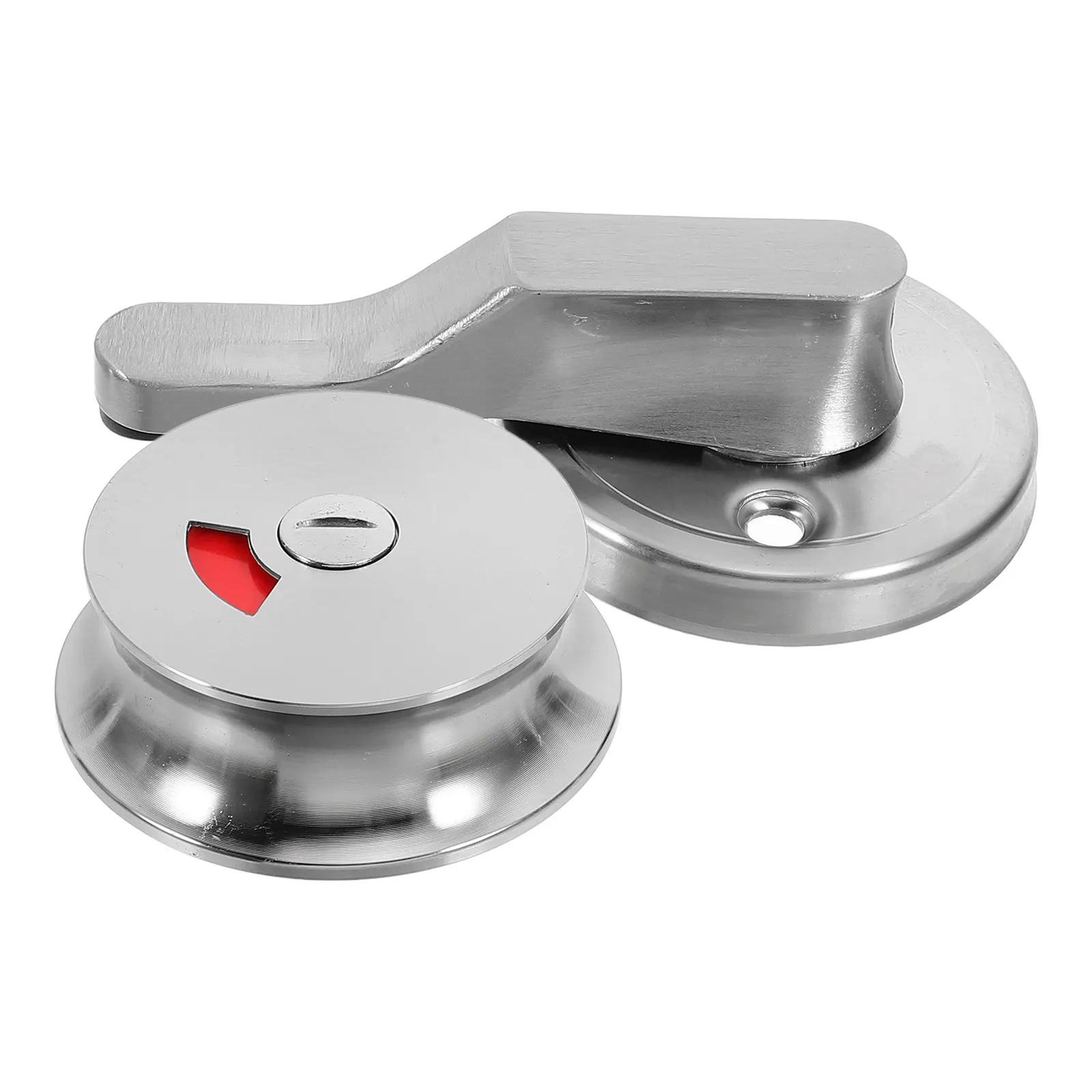 Stainless Steel Indicator Lock Bolt with High Cup Snap Security Feature for Inside Door Latch Residential Commercial Use Door