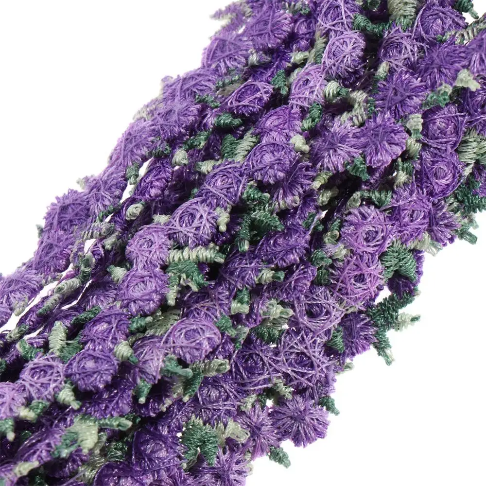 2Yard Flower Lace Trim Embroidered Ribbon Wedding Dress Sewing Handmade Decor DIY