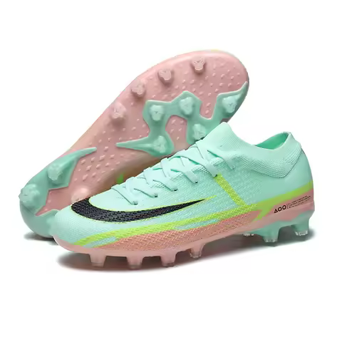 8530 Original Mens Football Boots Boys Training Studded Fast Soccer Cleats Outdoor Non Slip Football Shoes for Man 35-45