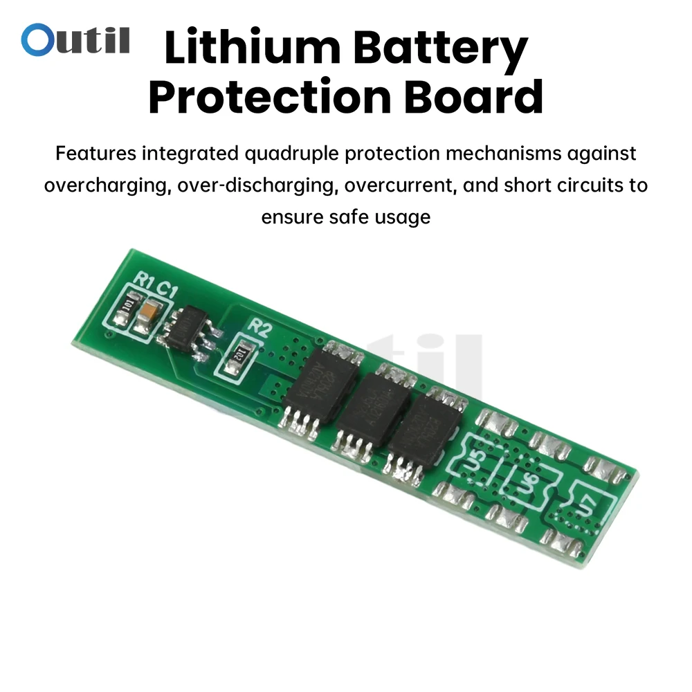 1S 7.5A 12A 15A 3.7V ليثيوم أيون 3 4 6MOS BMS PCM لوح حماية البطارية PCM لبطارية ليثيوم الأسد 18650