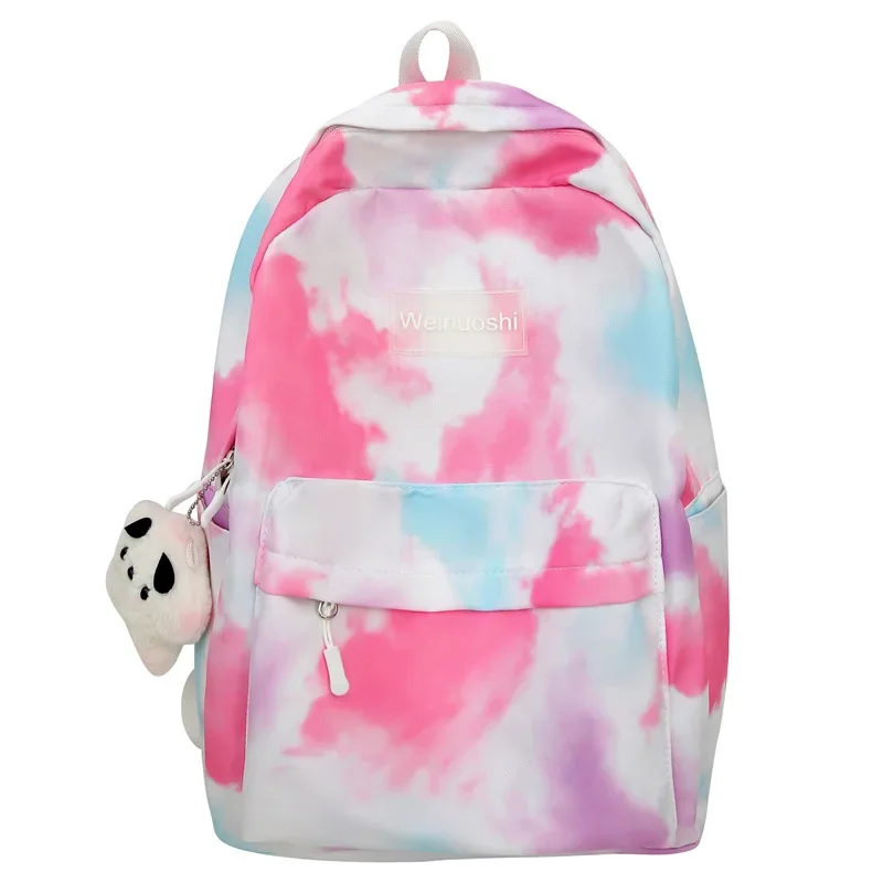 Mochilas De dibujos animados para niño y niña, morral escolar, bonito