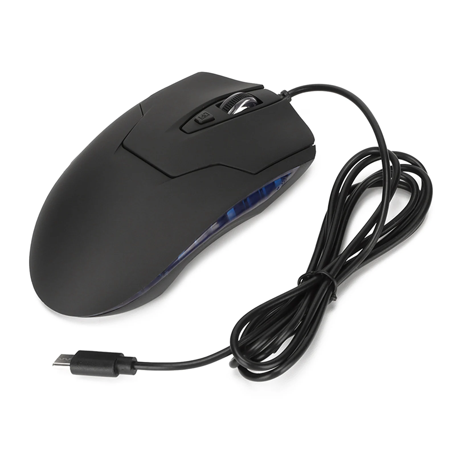 Wired Mouse Blue Ba… - image