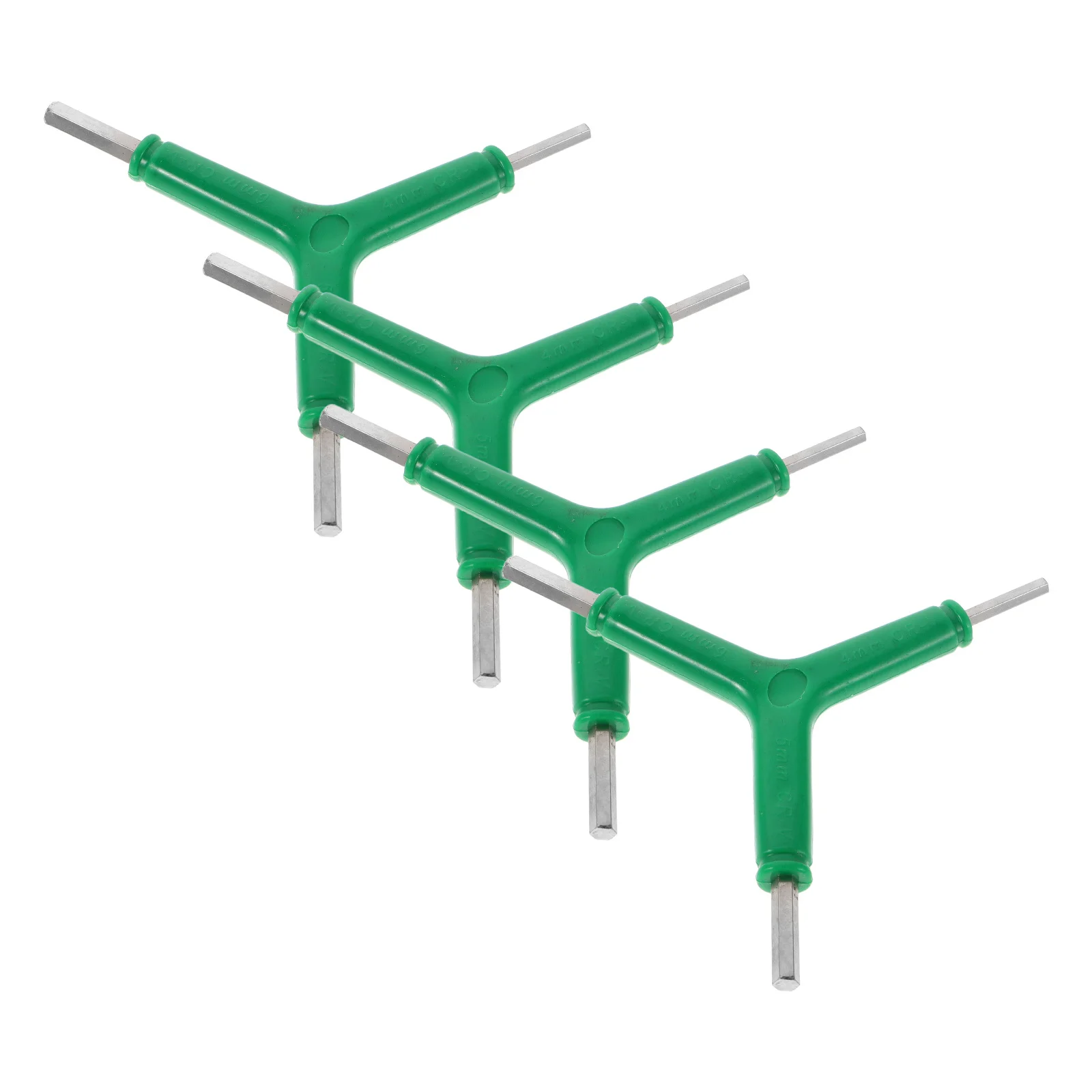 

4Pcs Y Shape Bike Wrench 3 Way Allen Key Multifunctional Durable High Visibility Cycling Repair Tool Y Shape Bike Wrench