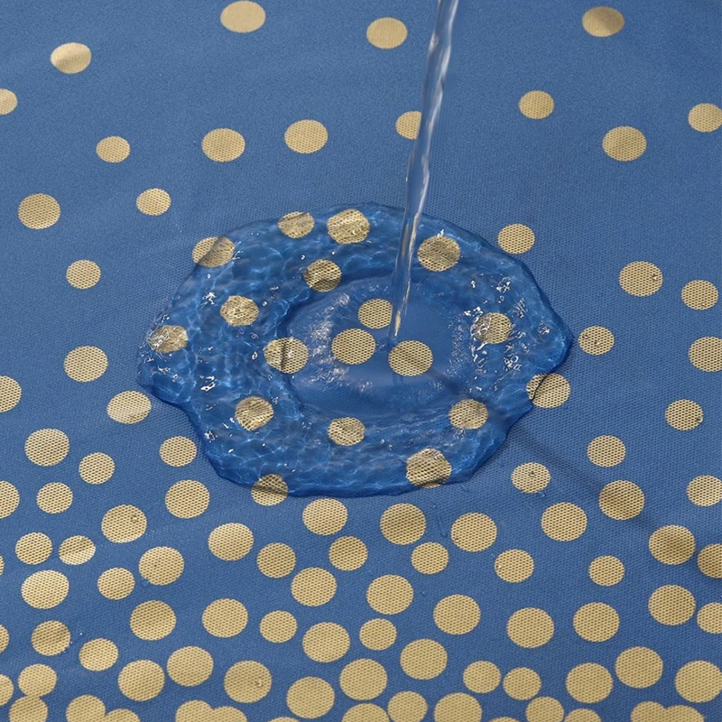 1-5PCS Small Polka Dot Disposable Waterproof Table Rectangle Party Table Cloth for Birthday Wedding Decor Party Supplies CZB004