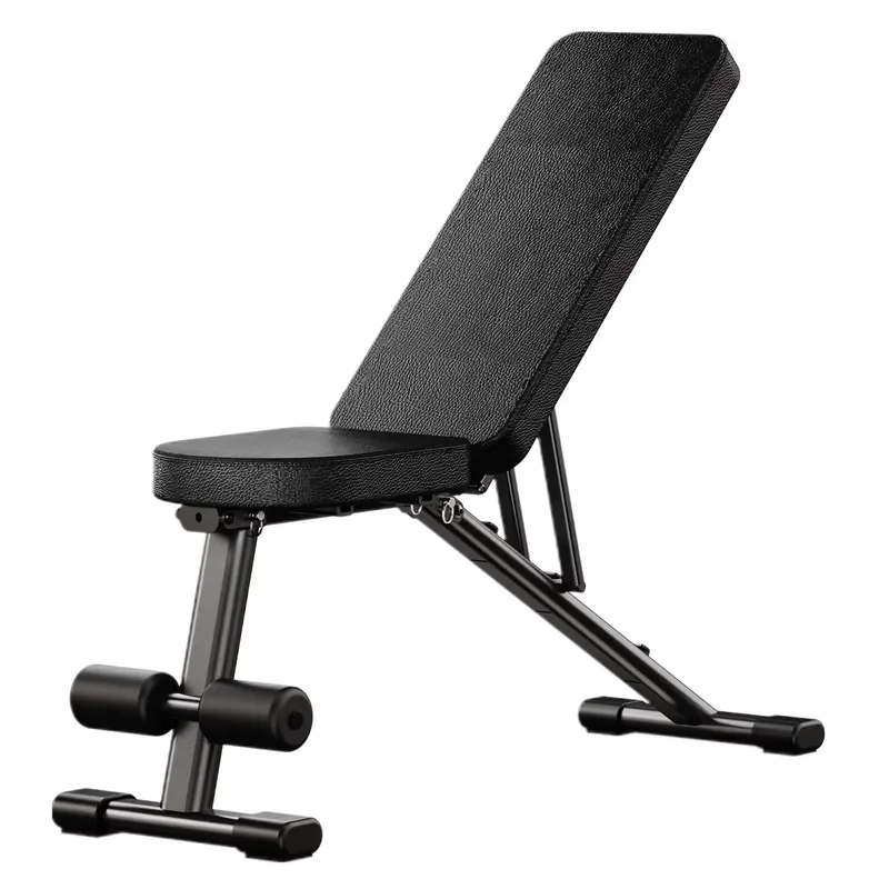 Adjustable weight stool for home gyms, stable folding exercise stool for dumbbells and full body strength training