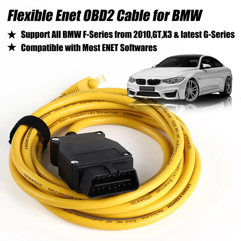 ENET Cable For  F-serie Refresh Hidden Data ICOM Coding ECU Programmer OBD OBD2 Scanner Car Diagnostic Auto Tool