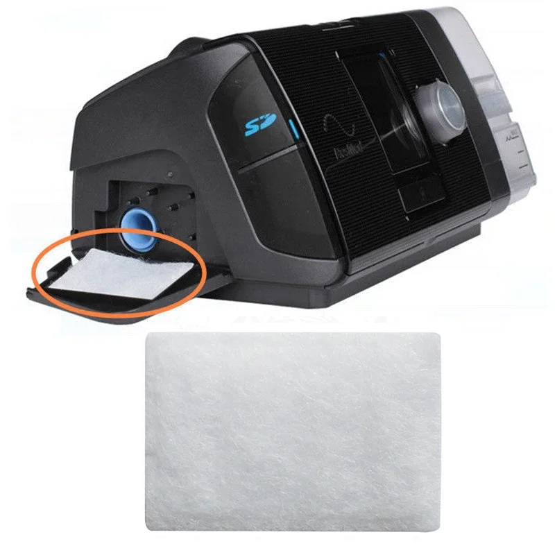 Universal CPAP Foam Filter Premium Disposable Replacement Filters for ResMed AirSense 10 S9 AirStart Philips Respironics