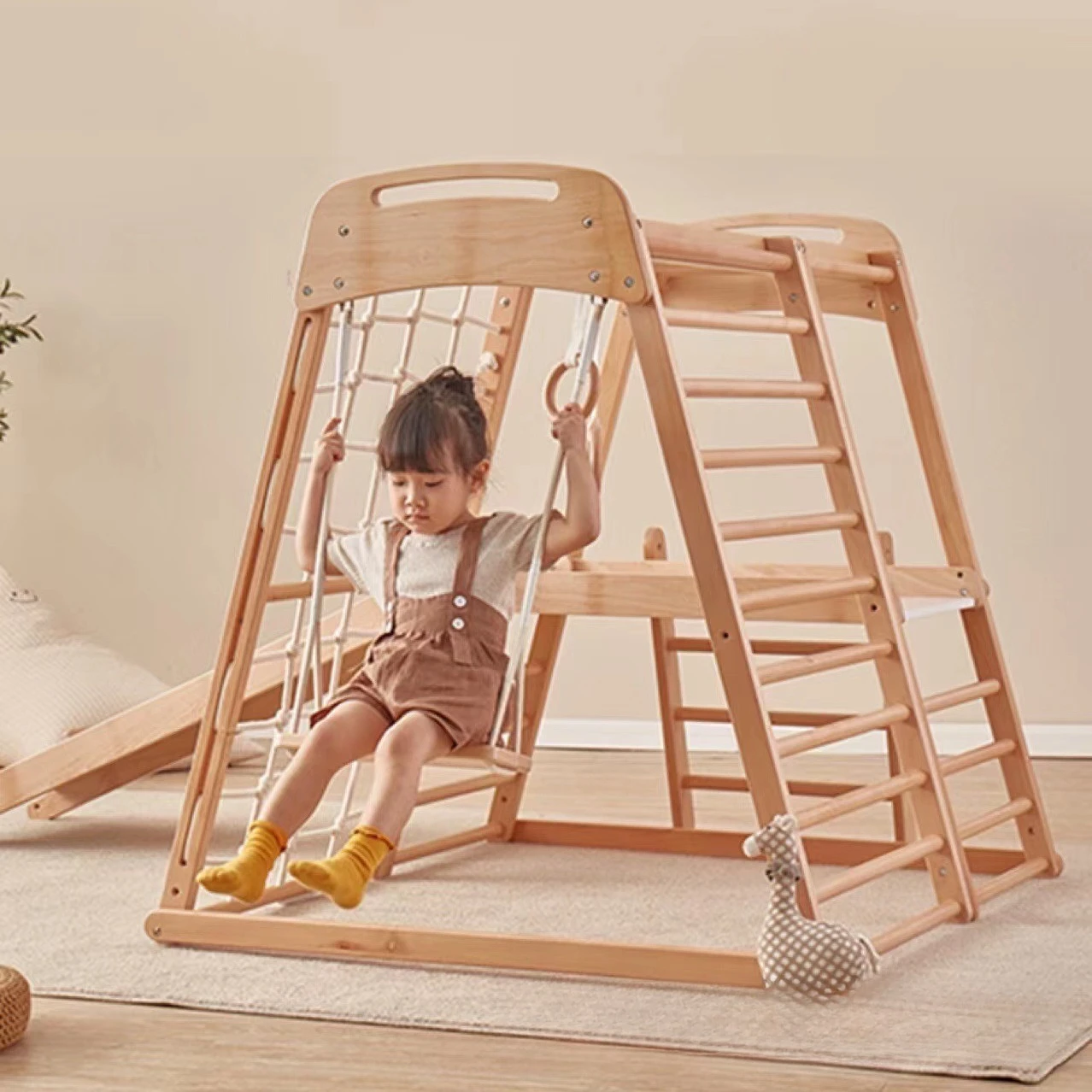 Small Indoor Climbing Frame Co - đánh giá và giá Home Gym For Toddlers