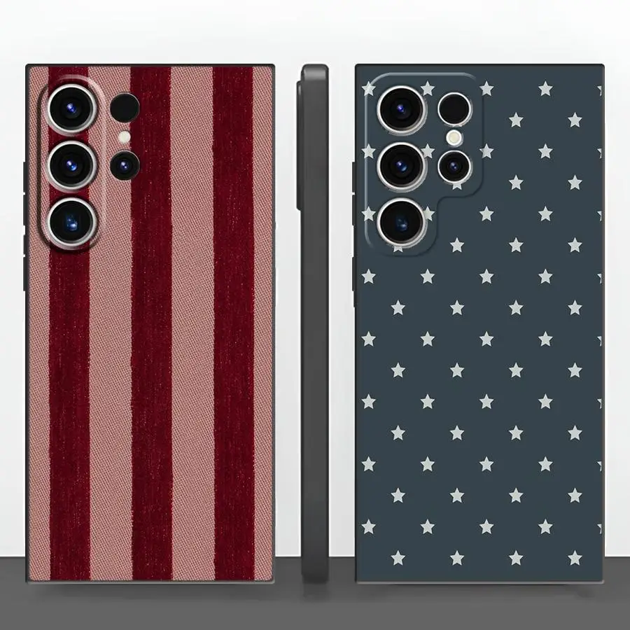 Retro Polka Dots Funda Phone Cover Case for Samsung Galaxy S26 Note 20 Ultra 8 9 10 S20 S10 S9 S23 S24 Plus S21 FE S25 Ultra view 3