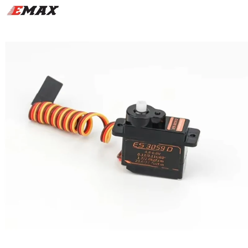 EMAX RC 모델 및 로봇 PWM 액추에이터, RC 비행기용 금속 디지털 액추에이터, ES3059D 9g