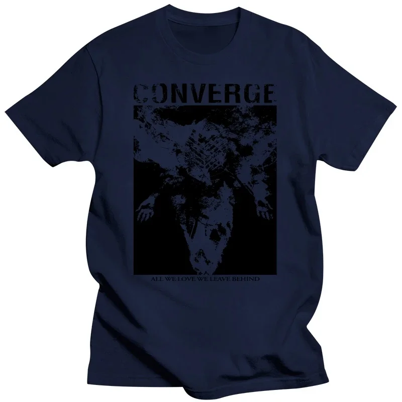 Band CONVERGE PREDATORY GLOW T Shirt men clothing graphic t shirts oversized t shirt hunter x hunter harajuku