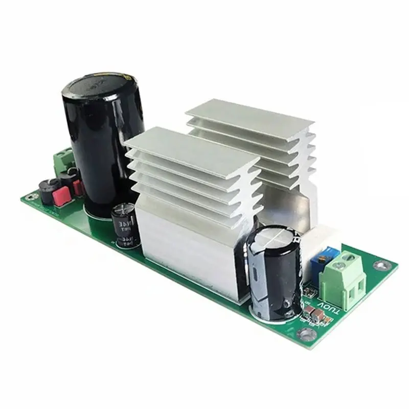 [HOT!】 Linear Power Supply Module 2N3055 Adjustable Unipolar Voltage(2Mv Ripple), Over-Current& Over-Voltage Protection