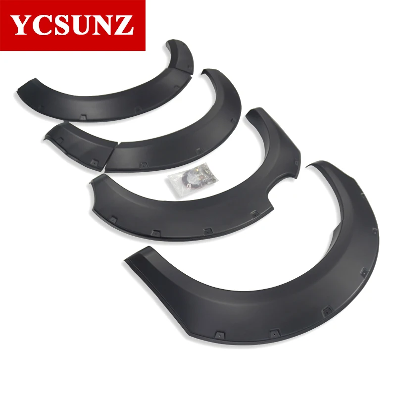 9 Inch Mudguards Wheel Arch Fender Flare For Ford Ranger Wildtrak Sport XLT T9 2022 2023 Double Cabin Accessories Ycsunz