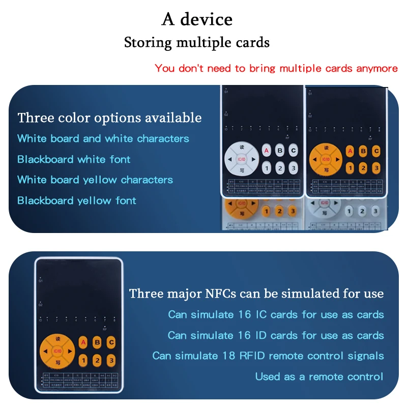 Access control elevator copy crack Panda GP Chameleon dual-frequency ICID reader third-generation non-vulnerability card