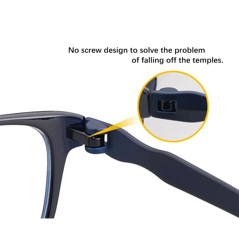 نظارات مرنة للغاية للكمبيوتر TR90 ، نظارات مضادة للأشعة الزرقاء ، نظارات مضادة للتعب ، القراءة ، الألعاب ، نظارات مرآة مسطحة ، لكل من المرأة ، UV400