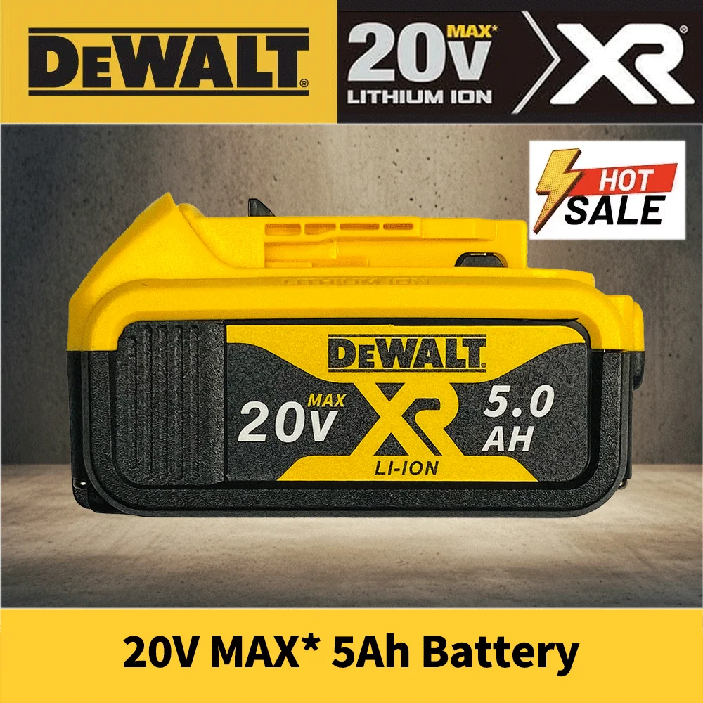 

Литий-ионный аккумулятор Dewalt 20 В 5 Ач DCB205 5000 мАч для аккумуляторных электроинструментов