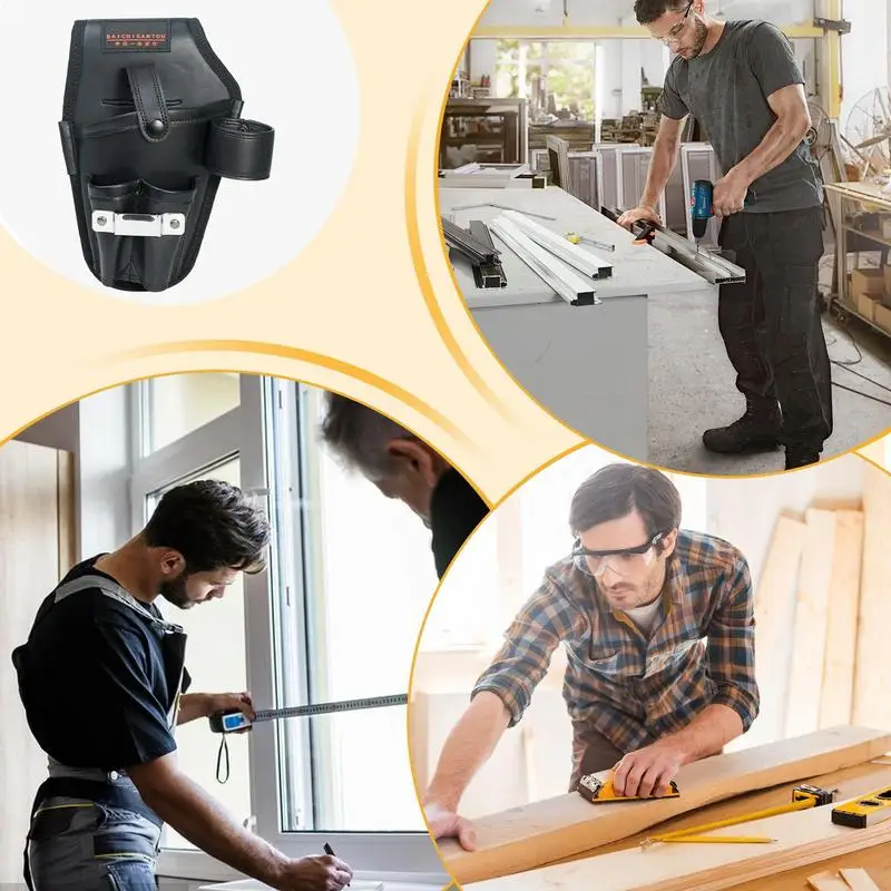 Electrician Tool Pouch Multi Pocket Technician Tool Pouches Multi Pocket Work Organizer Utility Work Tool Bag Organizer For