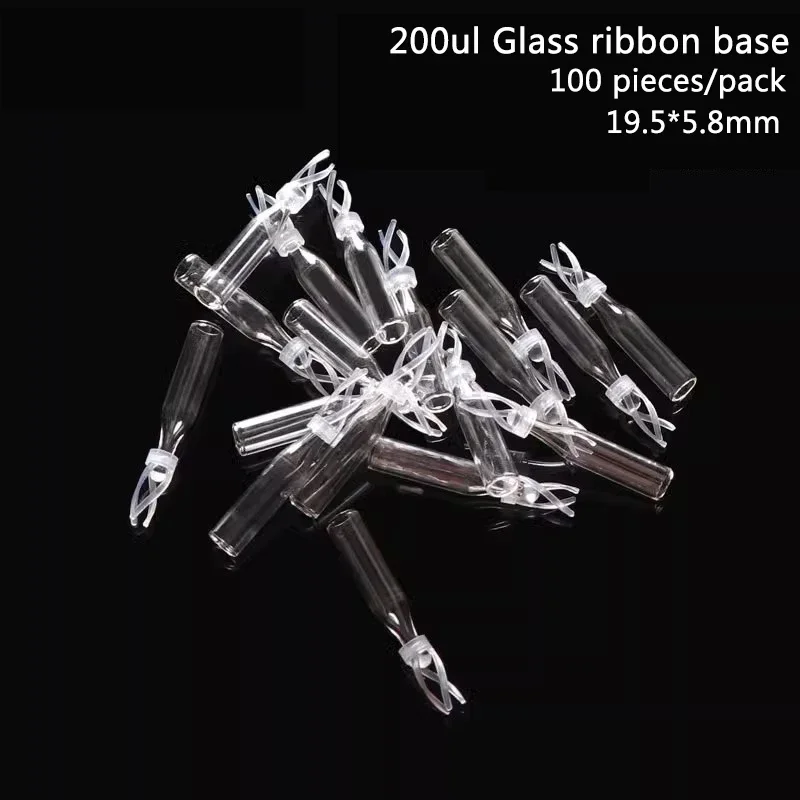 

100 шт./лот, стеклянная пластиковая трубка для жидкой фазы, бутылка для инъекций, рукав для бутылки для хроматографии, внутренняя трубка-вкладыш