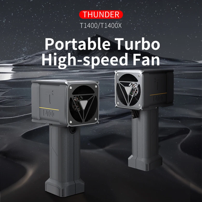 Thrust 1400g Strong Winds Turbo Jet Fan Handheld Brushless 64mm duct ultra large size brushless motor violent fan