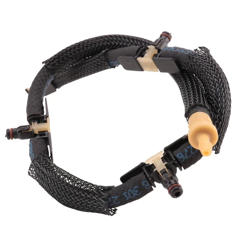 03L 130235 AD Línea de retorno de combustible Manguera de retorno de combustible Línea de tanque Manguera Tubo de inyector Línea de fuga para Amarok 2010-