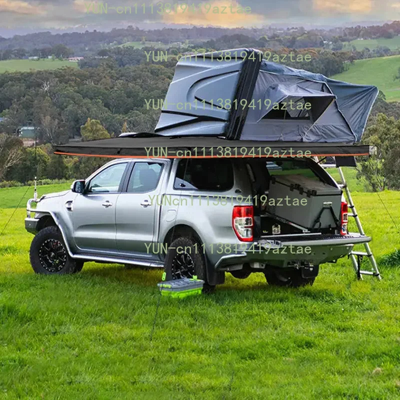 Hot Selling Custom Made Heavy Duty 4X4 4Wd Suv Car Truck Trailer Camping 270 Degree Awning Standing With Sides High Quality
