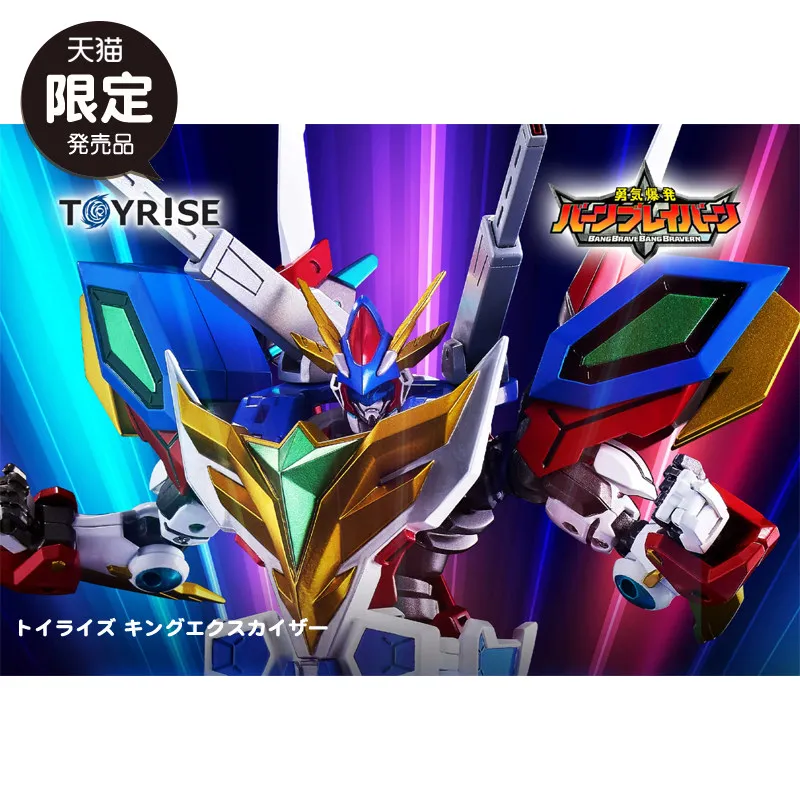 In Stock Original Tomica 946489 T‑Spark Bureiban Transforming Combination Robot Articulated Action Figure Collectible DisplayToy